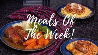 Meals Of The Week Scotland | 6th - 12th January | UK Family dinners :)