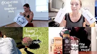 WEEKLY VLOG // my business, pumpkin iced coffee at home, moms birthday,+ another dentist appointment