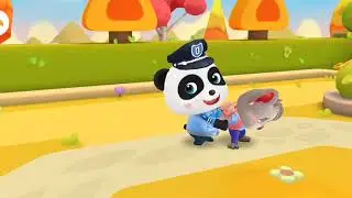 Baby Panda Police Officer - Games of Kids Babybus