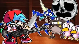 Friday Night Funkin Boyfriend MEETING VS Garten of BanBan | Swap FNF