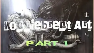 My H.R. Giger Art Project (Part 1)Airbrushing Giger's Pilot in a Cockpit [PART 1#]