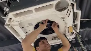 How to open cassette ac (midea ac )