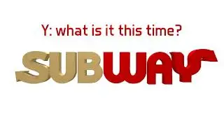 Subway Logo Bloopers 2 Take 45: DJ and Daddy pig Colors