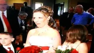 Priceless wedding photographer falls