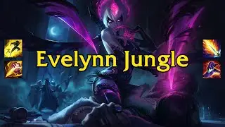 SoloQ Master Evelynn jungle gameplay by faceit level 10