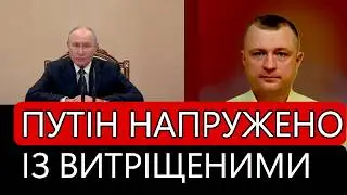 Putin tense with bulging eyes. Ukraine reveals its cards