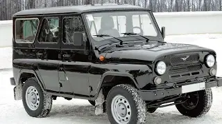 #1817. Тюнинг УАЗ в снегу