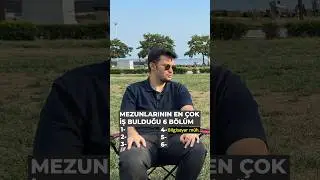 MEZUNLARININ EN ÇOK İŞ BULDUĞU 6 BÖLÜM! #yks