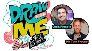 LIVE: Draw With Me | With Guest Host CHRIS PIASCIK
