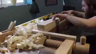 Building a Nicholson Style Workbench Using Only Hand Tools | Reupload
