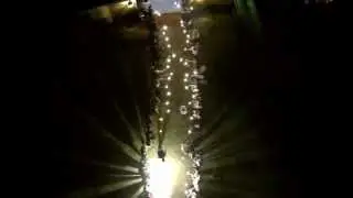 Wedding Sparkler Exit Fail (captured by drone)