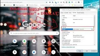 Be careful about the properties of a document