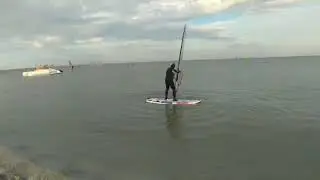 Встаю на виндсерфинг в Ейске 🌊