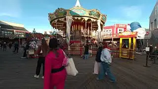 Vr 180 3d-Muelle 39, carrusel, San Francisco CA
