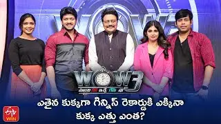 WOW3 Episode 103 | Rajiv | Varsha | Lavanya | RJ Hemanth | with Sai Kumar | watch it on ETV