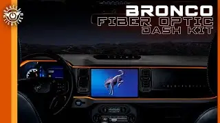 Ford Bronco ColorSHIFT® Fiber Optic LED Interior Dash Board Kit Installation by ORACLE Lighting