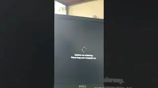 Updates are underway. Please keep your computer on.