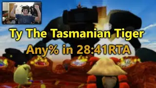 [2nd Place] Ty The Tasmanian Tiger Any% Speedrun in 28:41