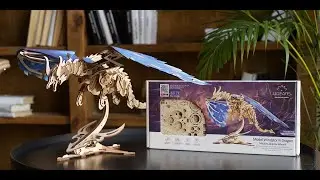 UGears Windstorm Dragon. EMBODY STRENGTH AND POWER
