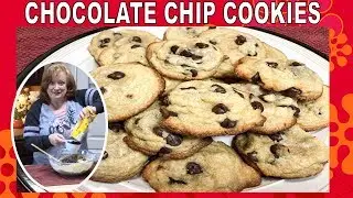 HOMEMADE CHOCOLATE CHIP COOKIE RECIPE ONLY 8 INGREDIENTS | BAKE WITH ME
