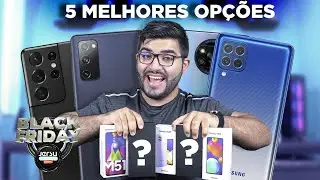 Oficial! TOP 5 Melhores Smartphones para Black Friday de 2021! SERÃO OS MAIS VENDIDOS!
