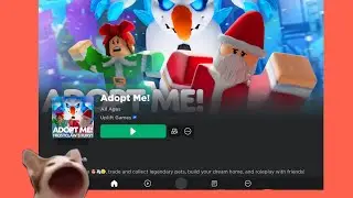 Playing the adopt me // frost-claws fury // Christmas update // 2023