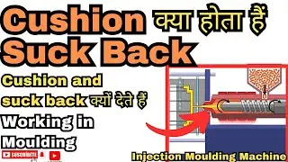 what is cushion and suck back in injection moulding|cushion क्यों देते है,suck back क्यों देते हैं