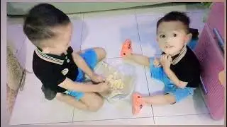 kakak adik suka makan gethuk singkong |@KHENZOANTHONIO