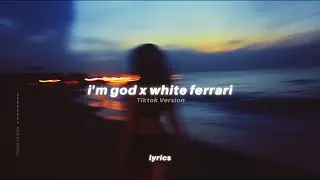 i'm god x white ferrari (Lyrics) tiktok best part - Clams Casino & Frank Ocean