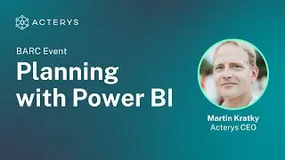 BARC Event: Planning with Power BI