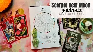 Scorpio New Moon Guidance 🌚 November 2024