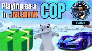 Playing as A COP in JAILBREAK (not good)