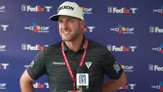 Taylor Pendrith Thursday Flash Interview 2024 THE CJ CUP Byron Nelson