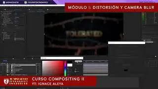 Curso Compositing II   Camera blur After Effects