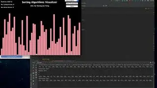 Java Sorting Algorithm Visualizer (Under Development)