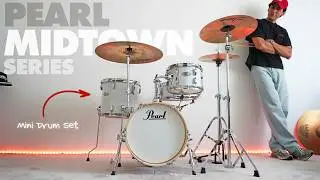 We have a new ACOUSTIC DRUM SET…and it’s a mini kit | Pearl Midtown Series