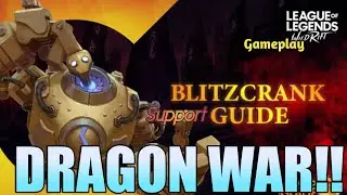 SERU !! WAR DI DRAGON SAMPE MONTAGE | BLITZCRANK WILDRIFT LEAGUE OF LEGENDS