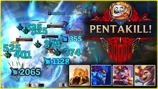 Best PENTAKILL Montage LoL FUN 2024 (Azir, Aurelion Sol, Briar, Smolder, Ekko, Viego) #325