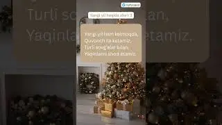 Yangi yil haqida 5 ta she'rlar o'zbekcha
