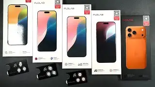 iPhone 17 Pro Max Every FLOLAB ONETIME Screen Protector   - Drop & Scratch TESTED