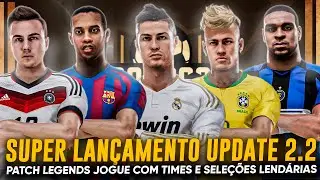 GOGOSZ PATCH LEGENDS - V2.2 /PES 2021 PC: TIMES CLÁSSICOS COM FACES /KITS /CHUTEIRAS /ESTÁDIOS EM 4K