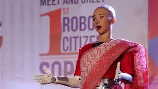FIRST EVER HUMANOID ROBOT SOPHIA COMES TO KOLKATA AT TECHNO INDIA | Techy Subhadip
