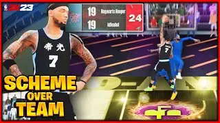 How We Beat This 6'9 Meta Lineup In 3v3 Pro-Am on NBA 2K23!