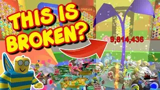 The Hub Sticker Sprouts are BROKEN! in BEE SWARM SIMULATOR
