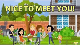 Learn English - Nice to meet you! How to Introduce People in English