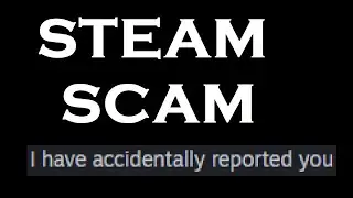Beware of Steam Scam (accidentally reported)