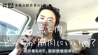 魚と肉は、実際どっちが筋肉にいいの？人体実験#経営者 #筋トレ #vlog  #北海道