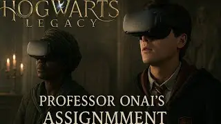 Professor Onai's Assignment In VR // Hogwarts Legacy VR With UEVR Mod