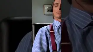 PATRICK BATEMAN ESCUCHANDO "MENTIRAS" #AmericanPsychoEdit #Sigma #SigmaRule