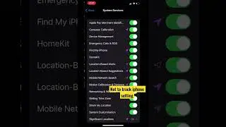 Turn off location not yo track iphone is track you just use this setting